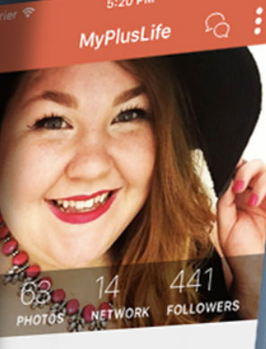 Plus Size model