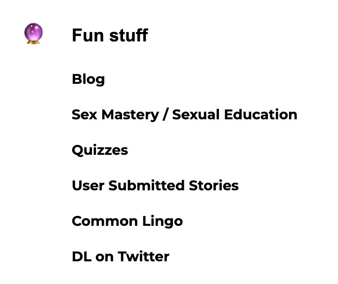 Fun Stuff on Doublelist