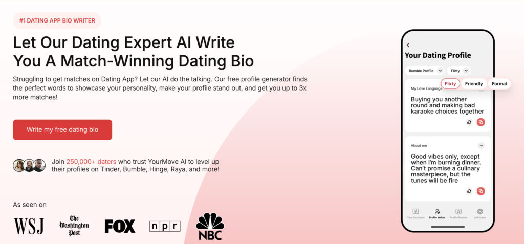 Expert AI Writing for Online Dating